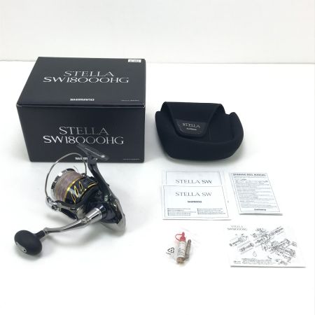  SHIMANO シマノ スピニングリール 13ステラSW 18000HG 03072