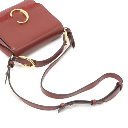  Chloe クロエ 2WAYショルダーバッグ 02205765-1 ボルドー