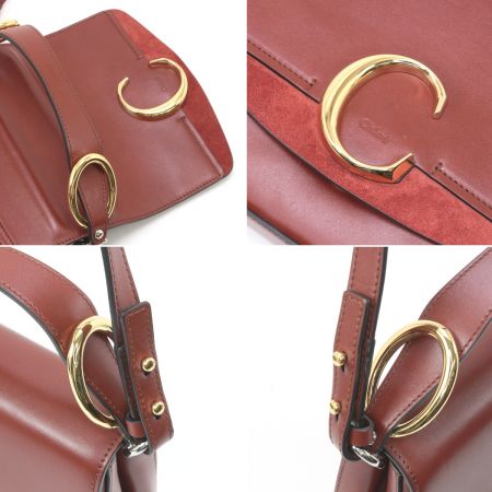  Chloe クロエ 2WAYショルダーバッグ 02205765-1 ボルドー