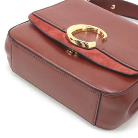  Chloe クロエ 2WAYショルダーバッグ 02205765-1 ボルドー