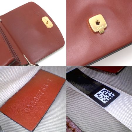  Chloe クロエ 2WAYショルダーバッグ 02205765-1 ボルドー