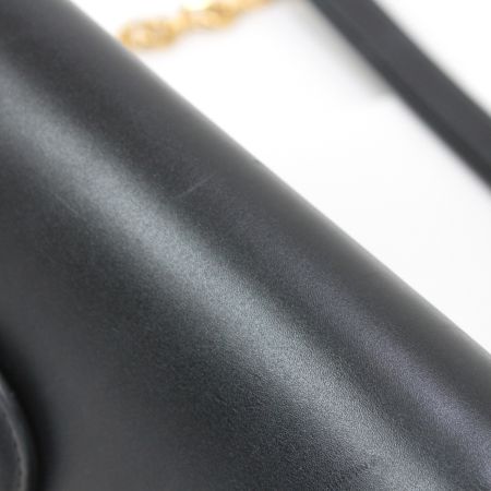  CELINE セリーヌ トリオンフチェーン ショルダーバッグ ブラック