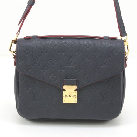  LOUIS VUITTON ルイヴィトン モノグラムプラント ポシェットメティスMM 2WAYショルダーバッグ M44071 ネイビー