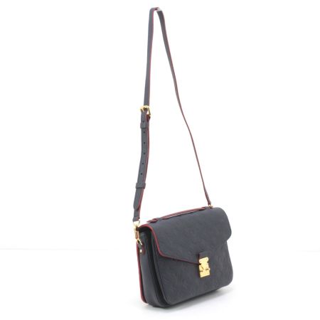  LOUIS VUITTON ルイヴィトン モノグラムプラント ポシェットメティスMM 2WAYショルダーバッグ M44071 ネイビー