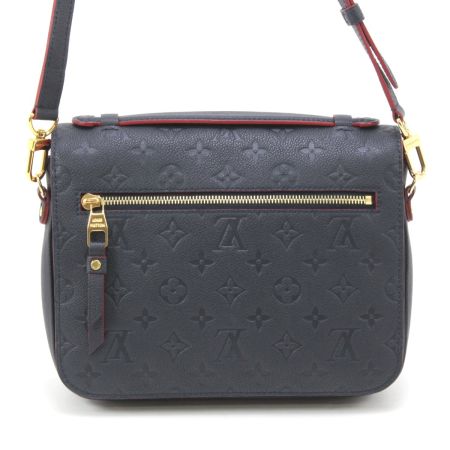  LOUIS VUITTON ルイヴィトン モノグラムプラント ポシェットメティスMM 2WAYショルダーバッグ M44071 ネイビー