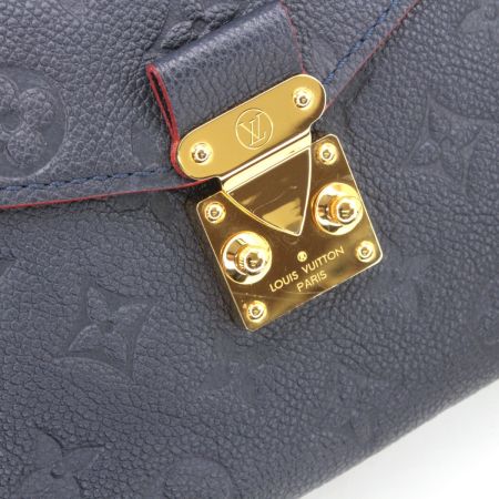  LOUIS VUITTON ルイヴィトン モノグラムプラント ポシェットメティスMM 2WAYショルダーバッグ M44071 ネイビー