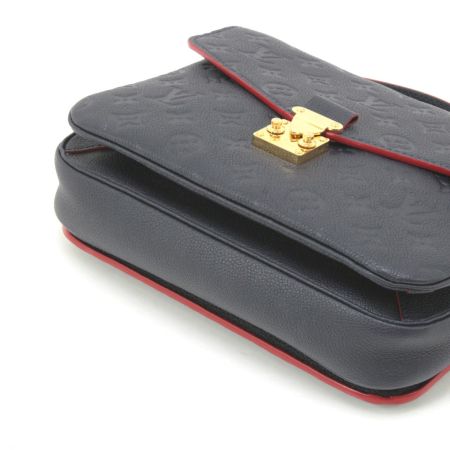  LOUIS VUITTON ルイヴィトン モノグラムプラント ポシェットメティスMM 2WAYショルダーバッグ M44071 ネイビー