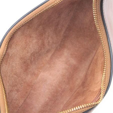  CELINE セリーヌ トリオンフアヴァミディアム セミショルダーバッグ ブラウン