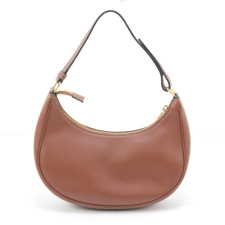  CELINE セリーヌ トリオンフアヴァミディアム セミショルダーバッグ ブラウン