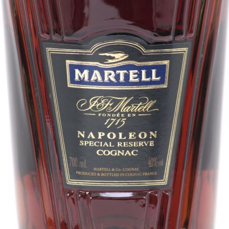  MARTELL マーテル NAPOLEON SPECIAL RESERVE コニャック 700ml 40度 目減り有り 未開栓