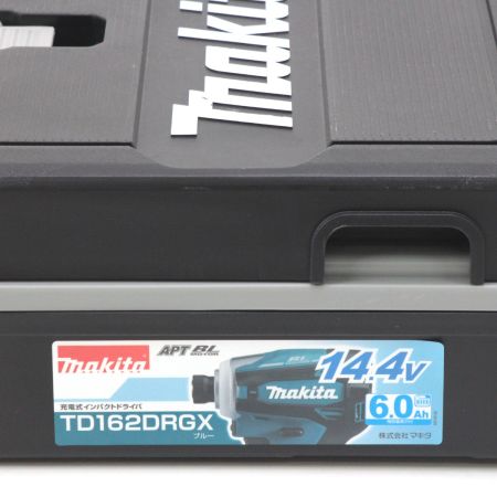  MAKITA マキタ 充電式インパクトドライバ TD162DRGX ブルー 14.4V 6.0Ah TD162DRGX ブルー