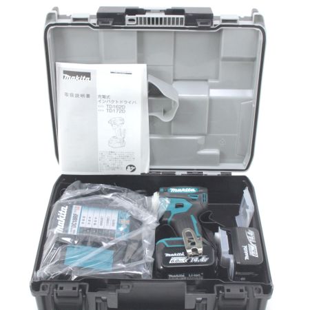  MAKITA マキタ 充電式インパクトドライバ TD162DRGX ブルー 14.4V 6.0Ah TD162DRGX ブルー