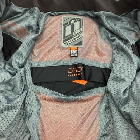  ICON アイコン ライダースジャケット Lサイズ RN80725 ブラック