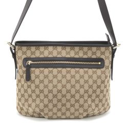 $$ GUCCI グッチ ショルダーバッグ 388930 ブラウン Bランク