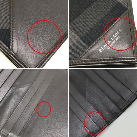  BLACK LABEL CRESTBRIDGE カードケース ブラック