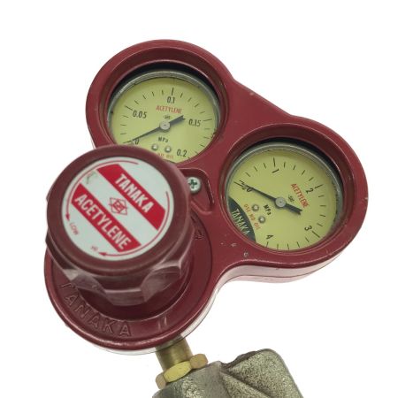  日酸TANAKA  アセチレン調整器 動作未確認