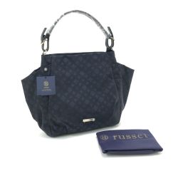 $$ russet ラシット  2WAYショルダーバッグ ネイビー Aランク