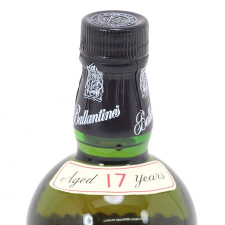  Ballantine's バランタイン スコッチウイスキー 17年 750ml 43度 旧ボトル 底箱付 未開栓