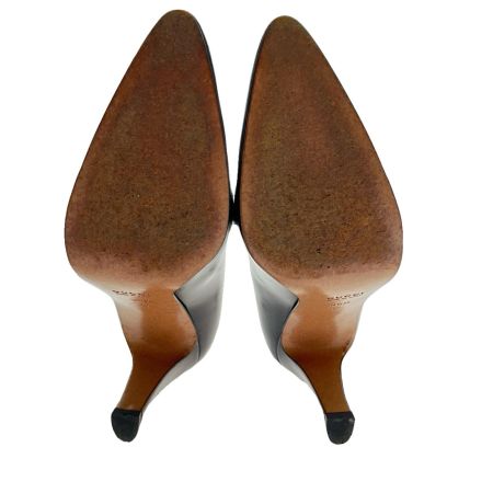  GUCCI グッチ パンプス ローファー ホースビット レザー 23.5cm  ブラック