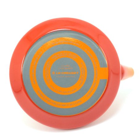  LE CREUSET ルクルーゼ ケトル やかん 1.5L オレンジ ユーズド品 オレンジ