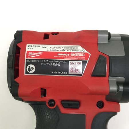  Milwaukee インパクトレンチ 動作未確認 M18 FIW212