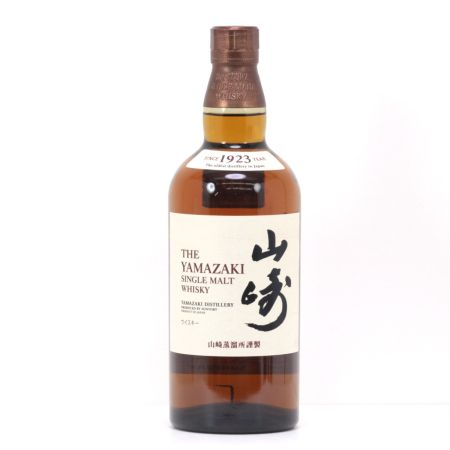 【北海道内限定発送】 SUNTORY サントリー  シングルモルトウイスキー 山崎 700ml 43度 ギフトBOX付 未開栓