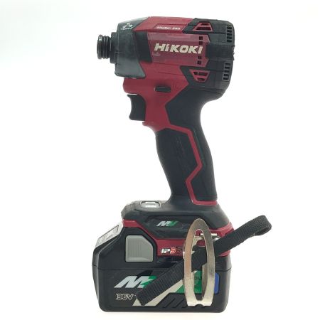  HiKOKI ハイコーキ インパクトドライバ WH36DD レッド