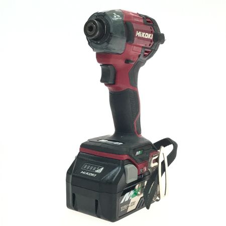  HiKOKI ハイコーキ インパクトドライバ WH36DD レッド