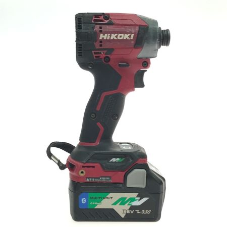  HiKOKI ハイコーキ インパクトドライバ WH36DD レッド