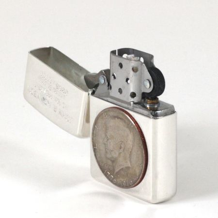  ZIPPO ジッポー オイルライター アメリカ建国200年記念コイン付 限定生産0963/5000