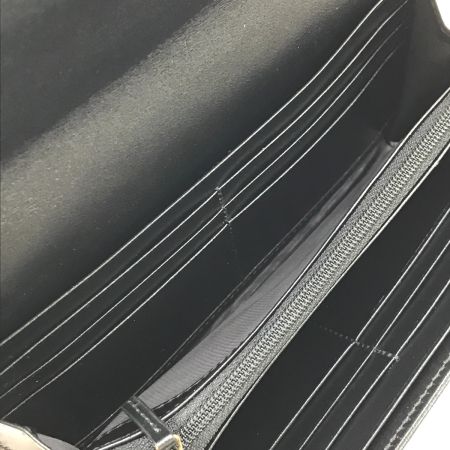  GUCCI グッチ 2つ折り長財布 GGマーモント ダブルG コンチネンタルウォレット 443436 ブラック