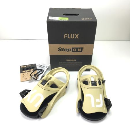  FLUX フラックス ビンディング DS Step On SIZE M FSM24MT ベージュ