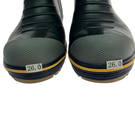  弘進ゴム 軽量安全長靴 フェザーウェイトコンパクト 26cm