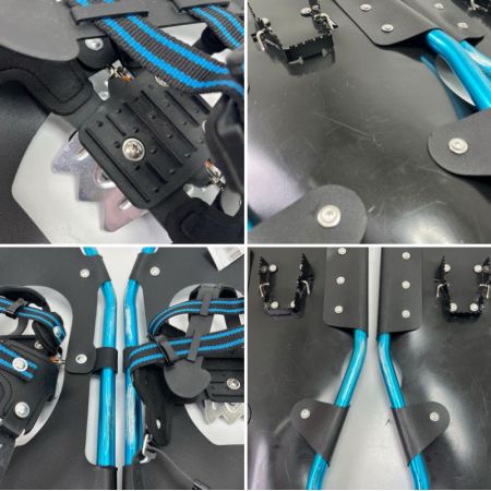 North Eagle ノースイーグル NE-1038 アルミロングスノーシューDX ケース付き