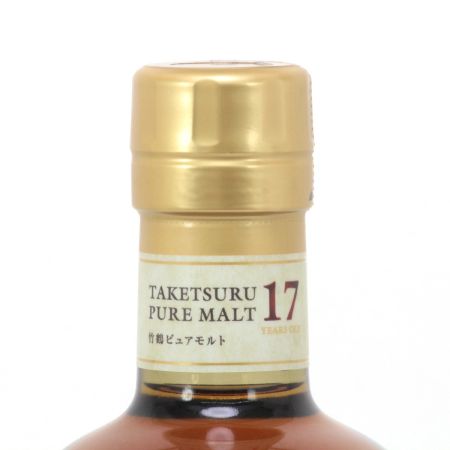 【北海道内限定発送】 NIKKA ニッカウヰスキー 竹鶴 ピュアモルト 17年 700ml 43度 ギフトBOX付 未開栓