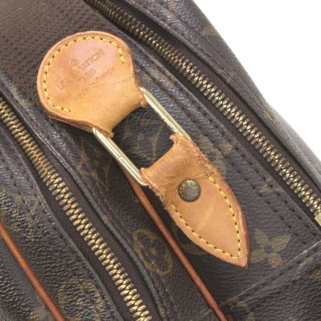  LOUIS VUITTON ルイヴィトン モノグラム リポーターGM ショルダーバッグ M45252 ブラウン