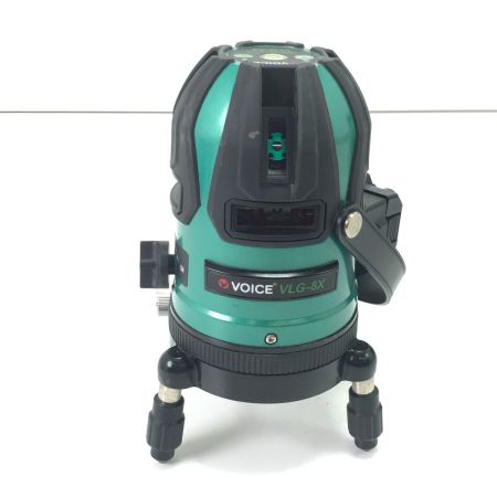  VOICE レーザー墨出し器 VLG-8X グリーン