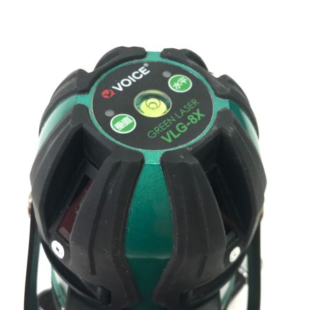  VOICE レーザー墨出し器 VLG-8X グリーン