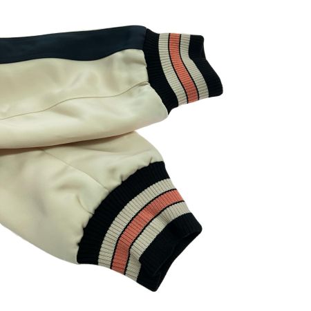  COACH コーチ リバーシブルスカジャン 228991 ネイビー×ホワイト