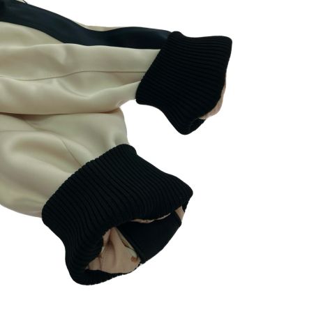  COACH コーチ リバーシブルスカジャン 228991 ネイビー×ホワイト