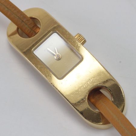  GUCCI グッチ ブレスウォッチ レディースクォーツ腕時計 6100L