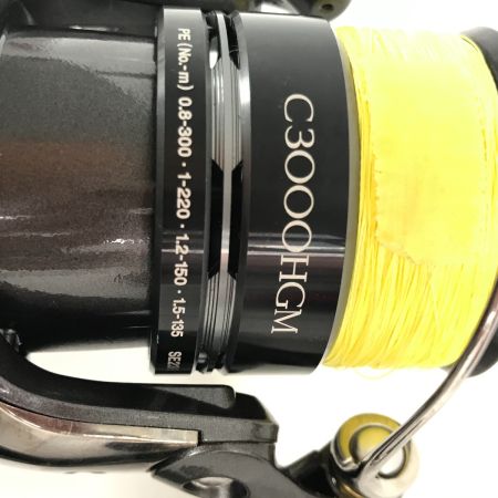  SHIMANO シマノ キズ有 程度B ケース付 エクスセンスCI4+ C3000HGM 夢屋パーツ付き ハンドルキャップ欠品 03005