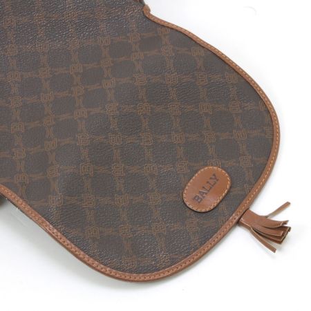  BALLY バリ ショルダーバッグ ブラウン