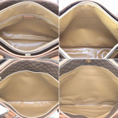  CELINE セリーヌ マカダム柄 トートバッグ ブラウン