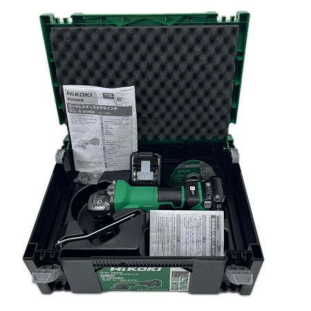 HiKOKI ハイコーキ  研磨工具 コードレスディスクグラインダー 充電池2個付　 G1210DA