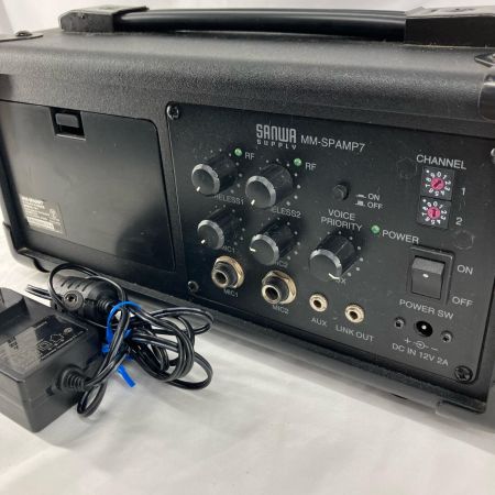 SANWA ワイヤレスマイク　スピーカー MM-SPAMP7