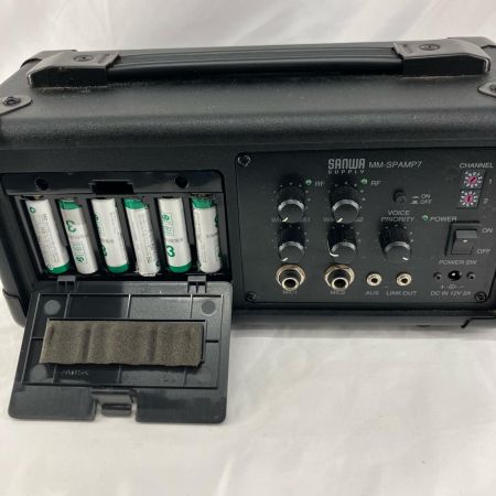 SANWA ワイヤレスマイク　スピーカー MM-SPAMP7