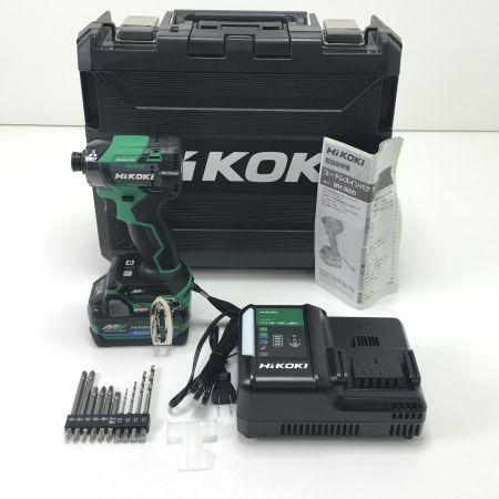  HiKOKI ハイコーキ インパクトドライバ WH36DD グリーン