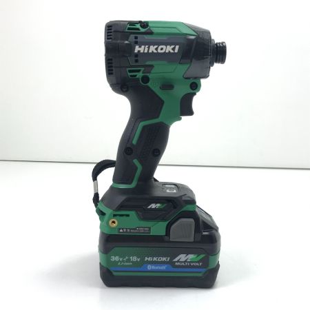  HiKOKI ハイコーキ インパクトドライバ WH36DD グリーン