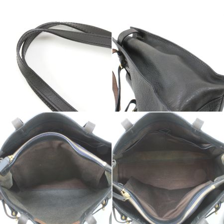  GENTEN ゲンテン ハンドバッグ ブラック